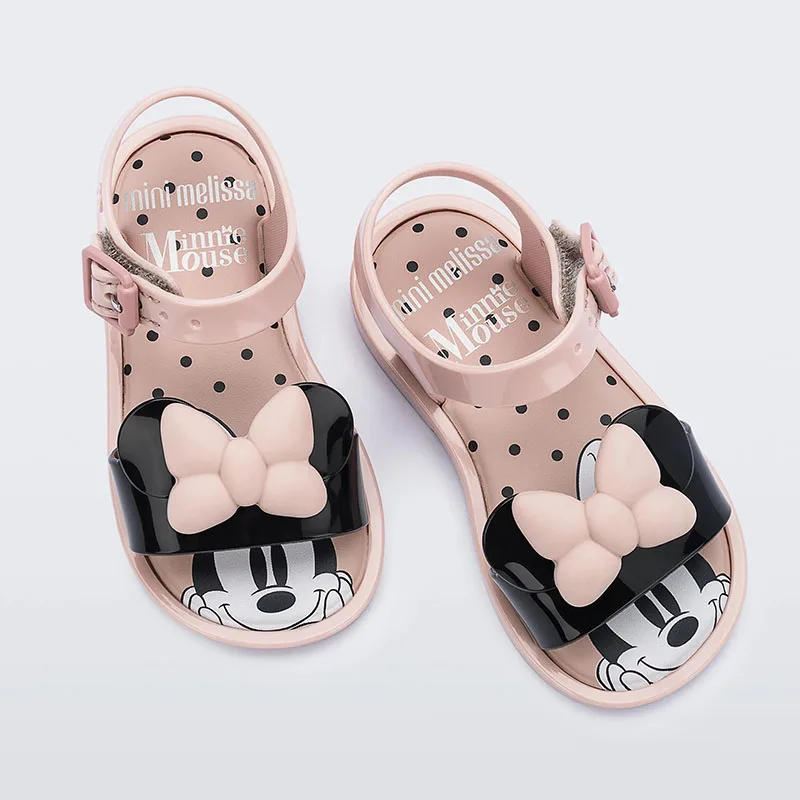 Новинка 2021 детская обувь Mini Melissa сандалии-желе с Микки Маусом и Минни Симпатичные