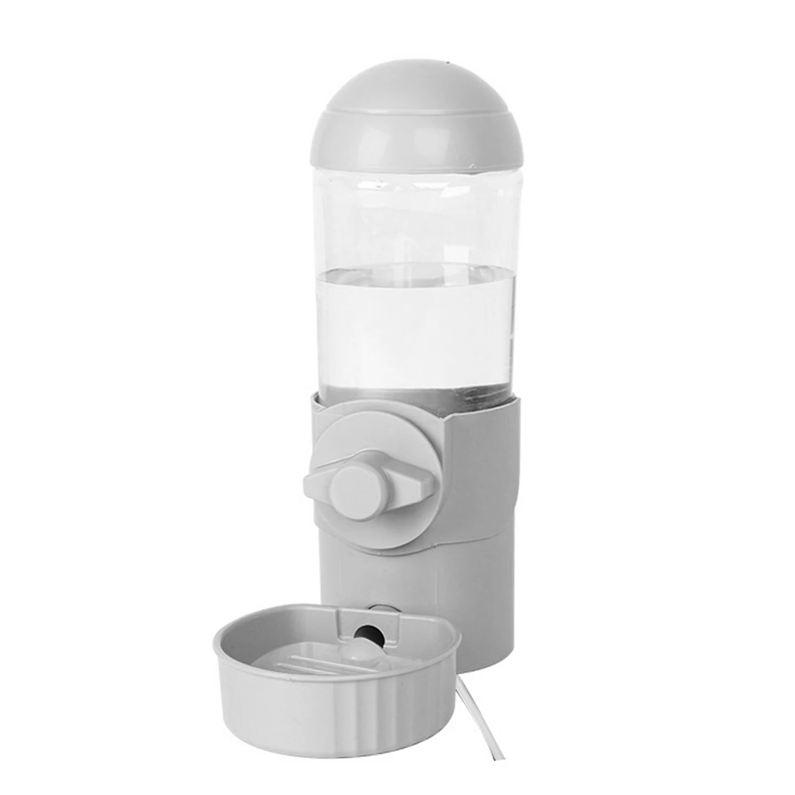 

500ml Fountain Bottle No Spill Home Portable Automatic Feeder Durable Pet Water Dispenser Birds USB Heating Cage Hanging Dog Cat