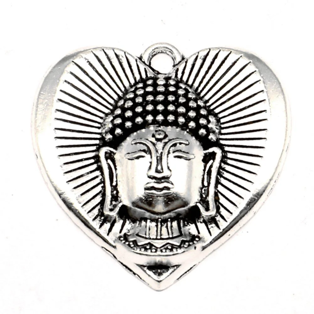 

2 pieces 32x32mm Statue of Buddha charms Jewelry making best gift