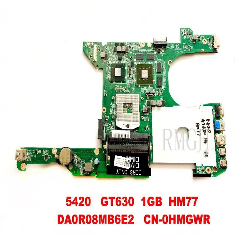 For DELL Inspiron 14R 5420 I5420 7420 I7420 P33G Notebook Mainboard GT630M CN-0HMGWR 0HMGWR DA0R08MB6E4 Laptop Motherboard SLJ8C