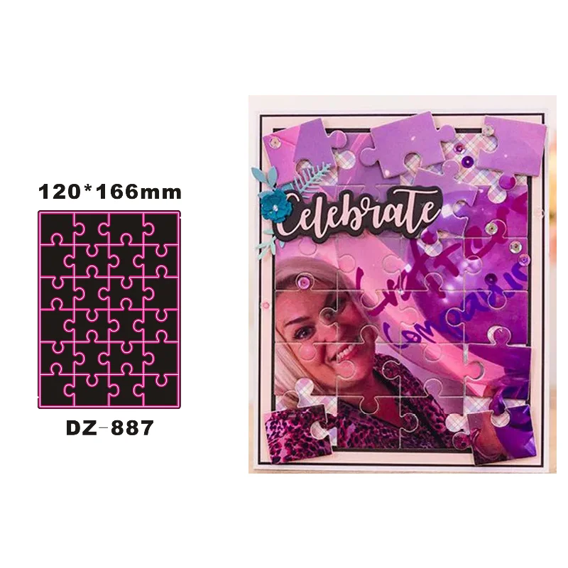 

Рамка новые металлические пресс-формы для DIY скрапбукинга альбома декоративное тиснение ручной работы подарочные бумажные карточки