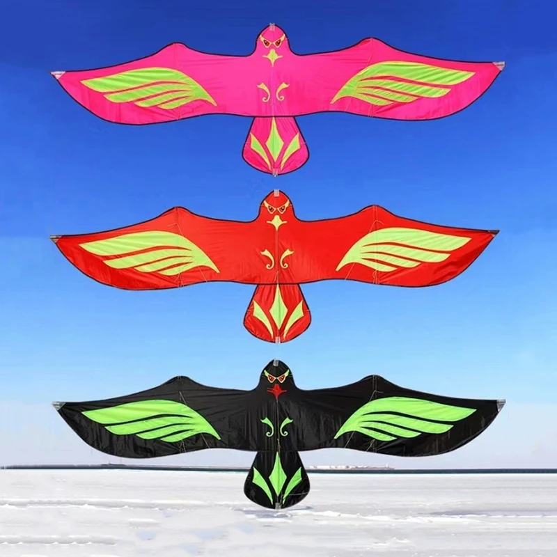 Free Shipping 360cm Eagle kites flying for adults line vlieger kevlar tela fun toy bird scarecta kite octopus