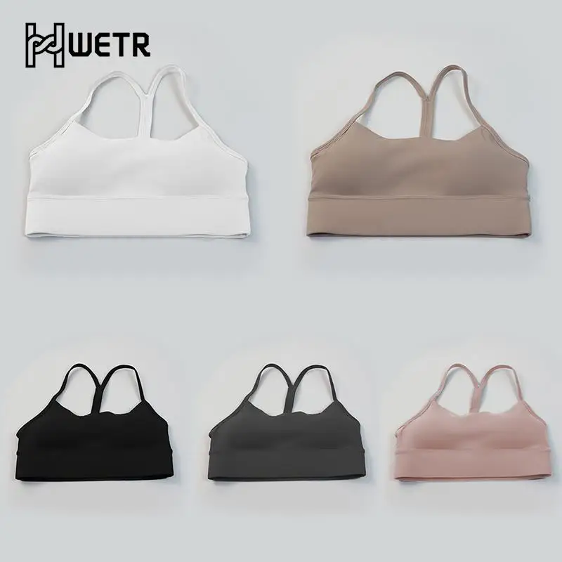 

Breathable Sports Underwear Suspenders Vest Female Running Lingerie Jogging Padded Gym Women Sports Bra
