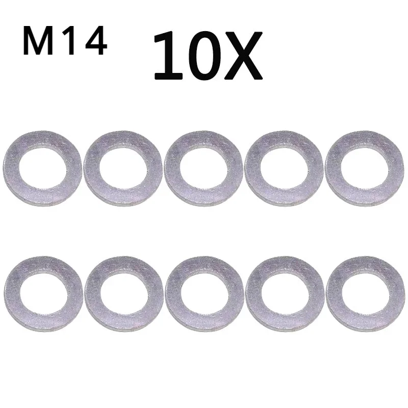 

10 шт. новые оригинальные прокладки сливной пробки моторного масла 2151323001 21513 23001 21513-23001OEM для Hyundai/Kia