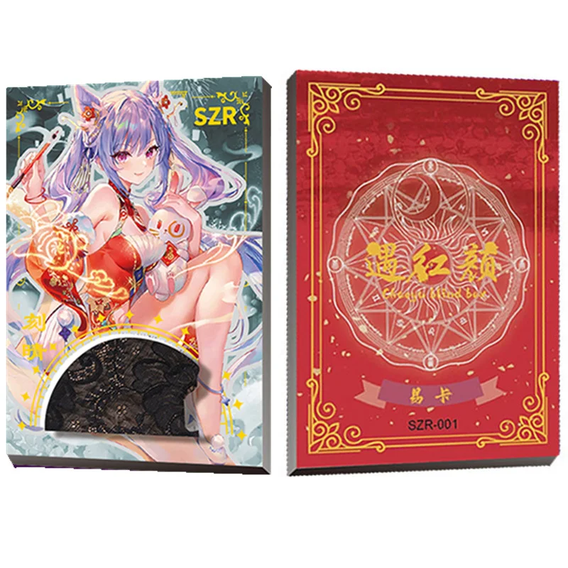 

2023 совершенно новая история богини персонаж аниме редкая карточка бустер коробка подарок на день рождения для мальчика игровая карточка коллекционная карточка подарок