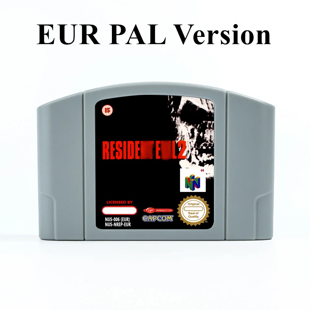 

Игровой картридж 2 для N64 64 64 бит, версия для Европы, формат PAL