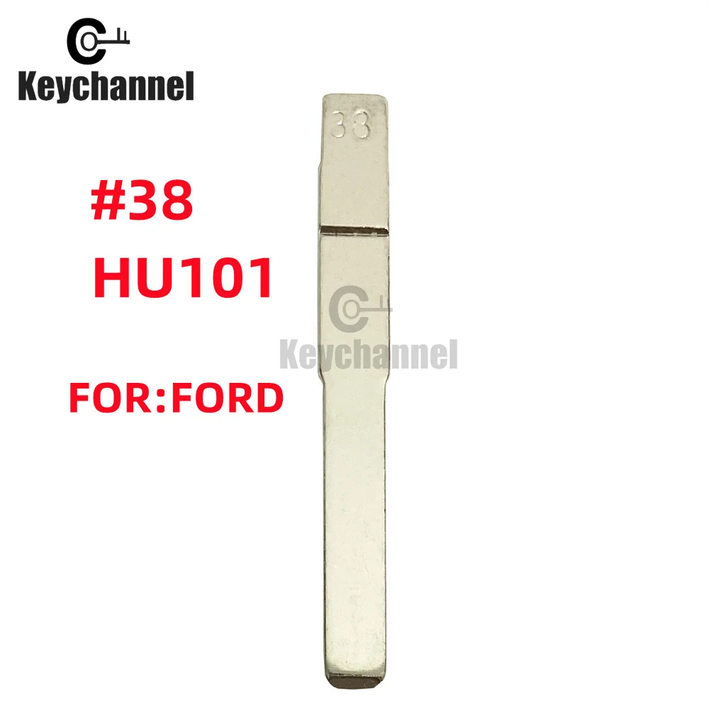 Флип-брелок 10X модель HU101 для модели KD складной Автомобильный ключ Ford Fusion Focus Land Rover