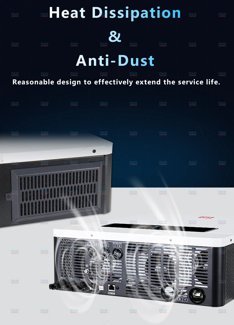 Гибридный солнечный инвертор 48 в пост. Тока 230 кВт