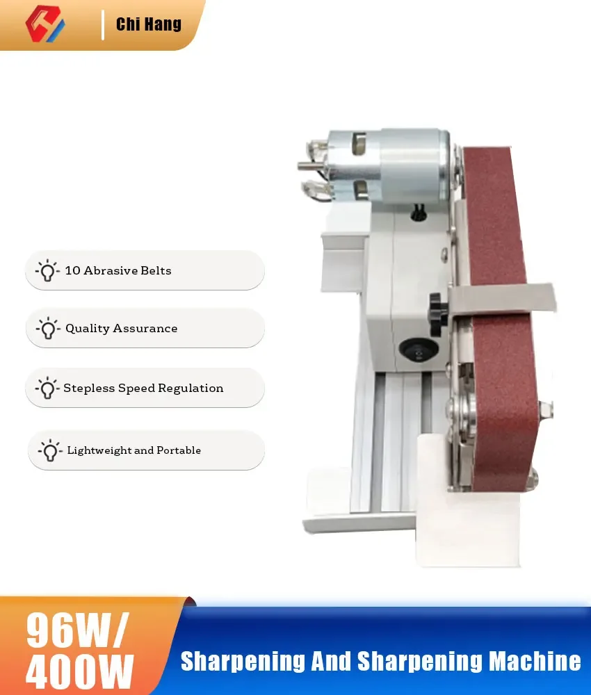 96 Вт 400 мини электрическая ленточная шлифовальная машина точилка DIY