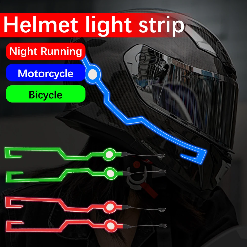 Предупреждающие огни для езды на велосипеде универсальный мотоциклетный шлем