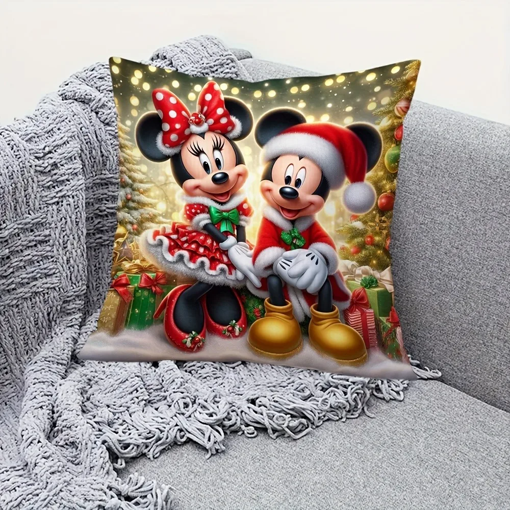 

Наволочка MINISO Рождественский карнавал с Микки и Минни Диснея