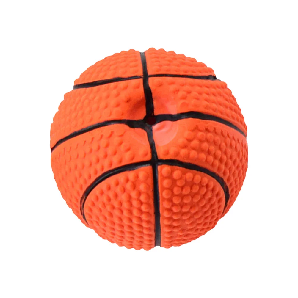 

Basketball Shape Dog Molar Latex Sound Production Dog Chewing Molar