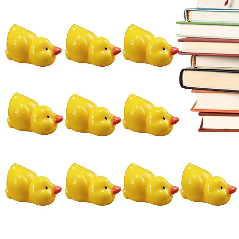 

Миниатюрные фигурки Уток из смолы, 10 шт.