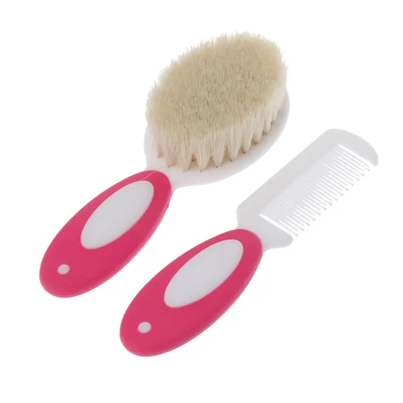 

Soft Bristle Round Tip Safe for Head Massage Professional Grooming Newborn Care