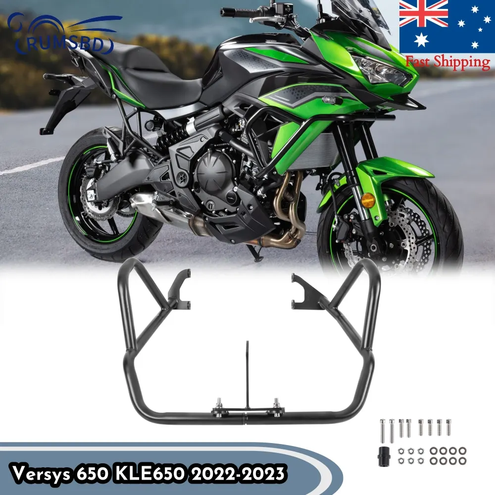 Мотоциклетная защита двигателя бампер рама от падения для Kawasaki Versys 650 KLE 2022 2023