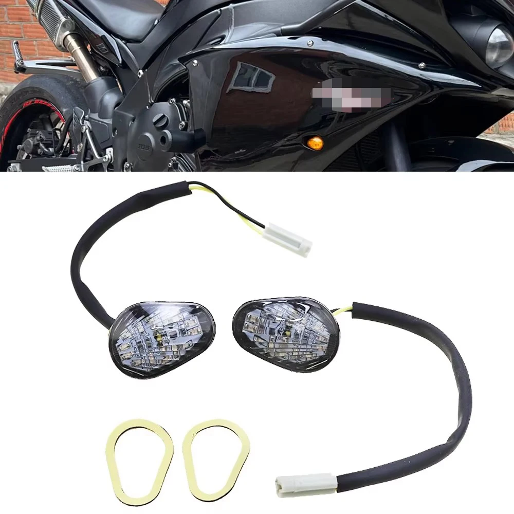 

Светодиодный указатель поворота для Yamaha R1 R6 YZF-R1 YZFR6 2003-2014 2008 2009 2010 2011 2012