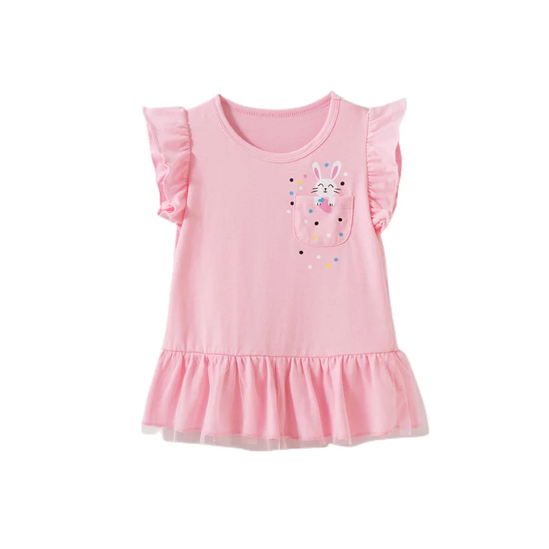 

Детская летняя футболка без рукавов, с карманами