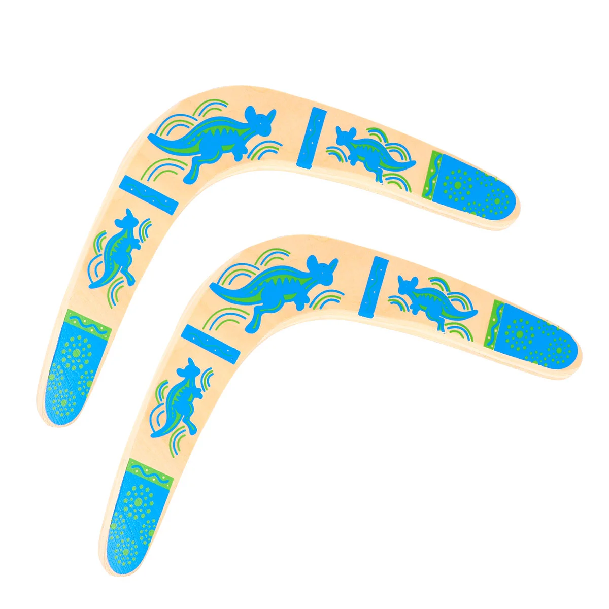 

2pcs Creative Kids Boomerang Toy Boomerang Playthings Outdoor Toys