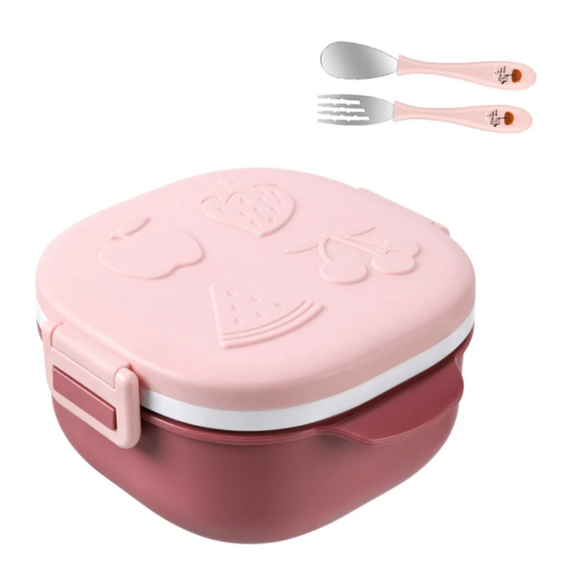 Нагревательный ланч-бокс из нержавеющей стали контейнеры для хранения здоровой