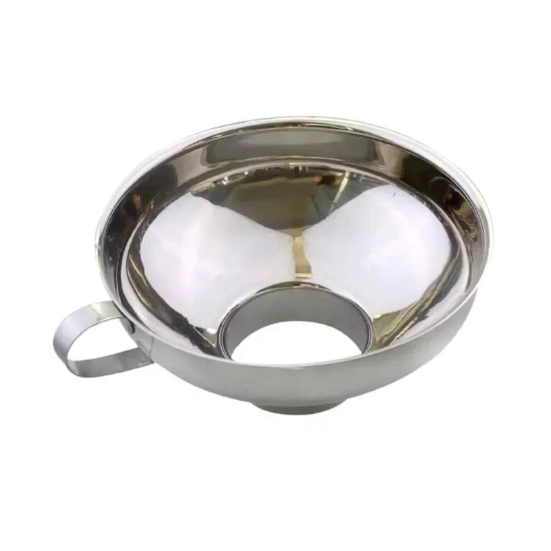 

2023NEW Steel Wide Mouth Canning Kitchen Tools Funnel Cup Hopper Filter Food Pickles Jam Funnel Kitchen Gadgets New