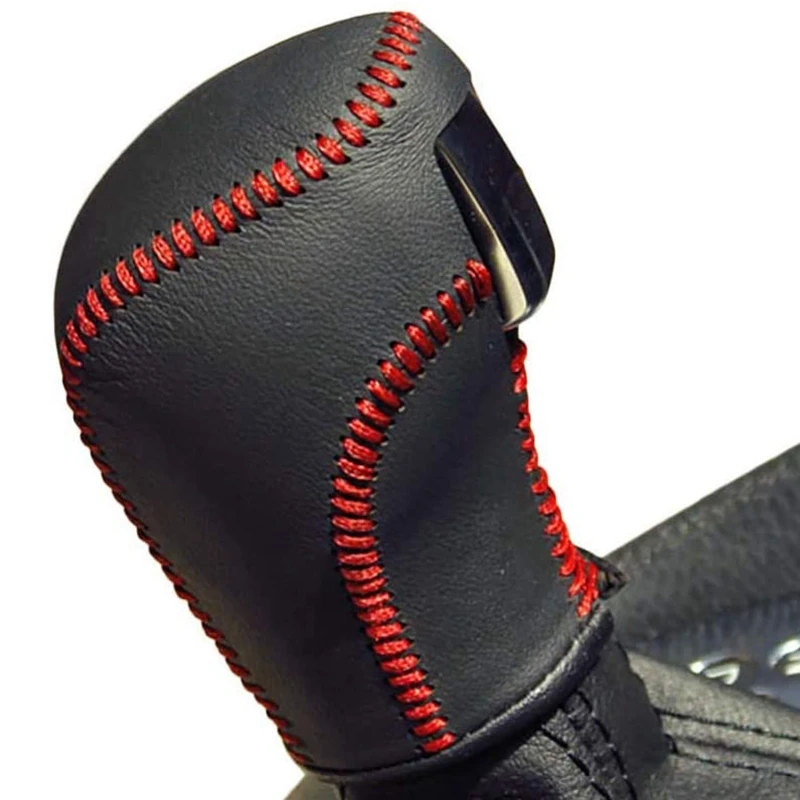

Auto Leather Car Gear Head Shift Knob Cover for Golf 6 7 MK6 MK7 B7