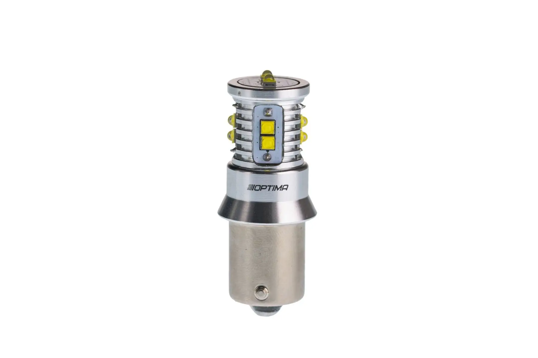 Светодиодная лампа P21W Optima Premium CREE MINI CAN 12-24V арт: OP-P21W-CAN-50W |