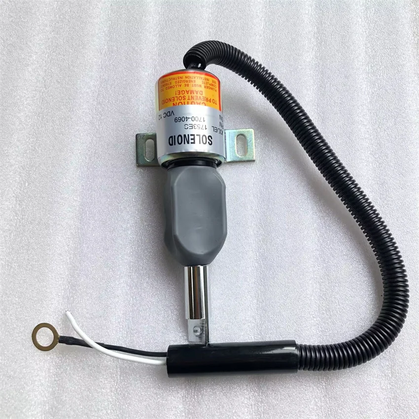 Соленоид остановки топлива 185208 Для гусеничного погрузчика Mustang MTL20 Gehl CTL70 Isuzu 4JG1-TPA