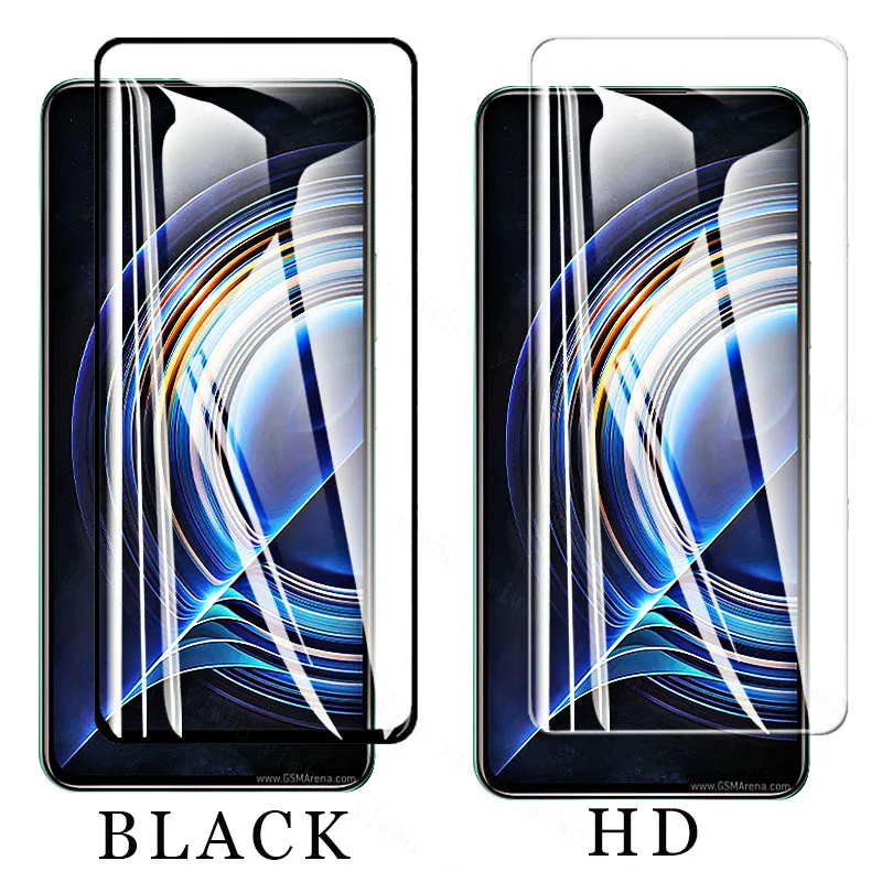 Закаленное стекло для Xiaomi Redmi K50 Pro защитное HD с полным покрытием чехол телефона