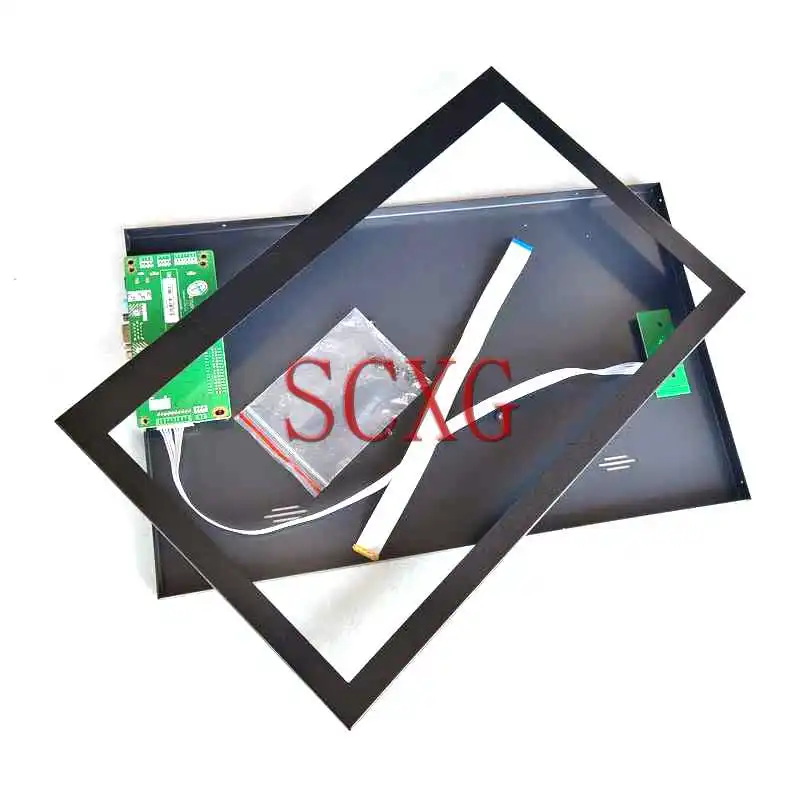 

Металлический корпус для ЖК-панели LQ156M1JW01 LQ156M1JW31 + плата контроллера драйвера VGA HDMI-совместимый 15,6 "30-контактный EDP-комплект «сделай сам» 1920*...