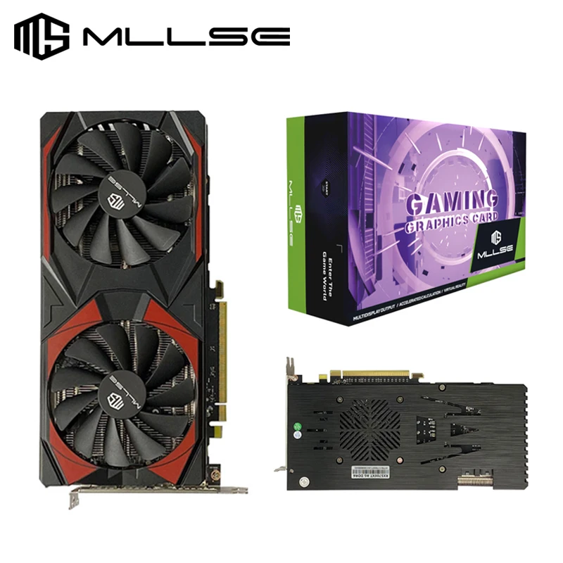 

MLLSE Placa De Video AMD Radeon RX 5700XT 8GB Graphics Card GDDR6 256-bit PCIe 4.0 x16 7nm Desktop Computer Gaming GPU