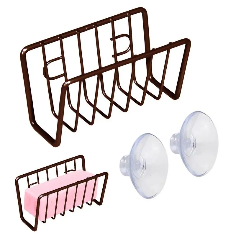 

Dishcloth Storage Holder Stainless Steel Dishcloth Rack Holder Punch Free Dishcloth Up Storage Hook Kitchen Cleaning Rack