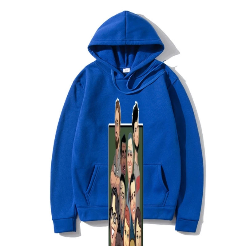 

Мужская толстовка с капюшоном, в стиле ретро