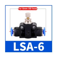 pneumatics air throttle valve speed control quick hose tube 4mm 6mm 8mm 10mm home quick and reliable connections tool parts