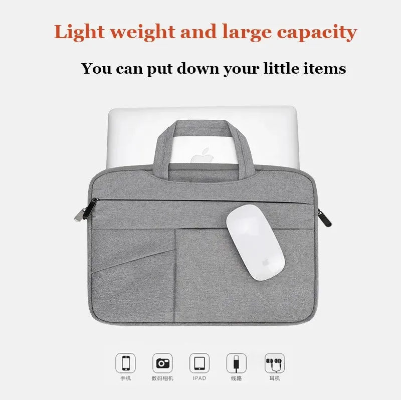 13/14/15inch LaptopBriefcase Handbag Scratch-resistant Laptop Sleeve Bag,Shockproof Sleeve Case Protective Case