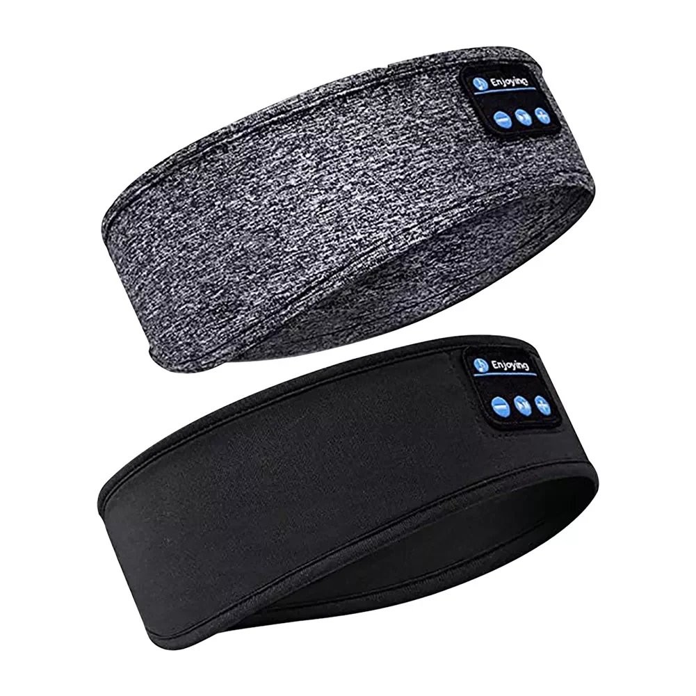 

NEW IN Running Sports Headband Travel Sweatband Headset Wireless Bluetooth-Compatible 5.0 Earphones Sleeping Eye Mask Music Play