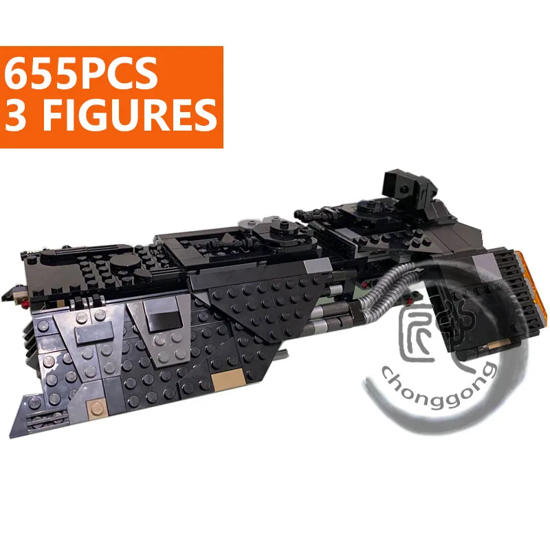 NEW 2020 Movie Knights of Ren Transport Ship 3 FIGURES Building Blocks Kits Bricks Set Classic Model Kids Toys For birthday Gift