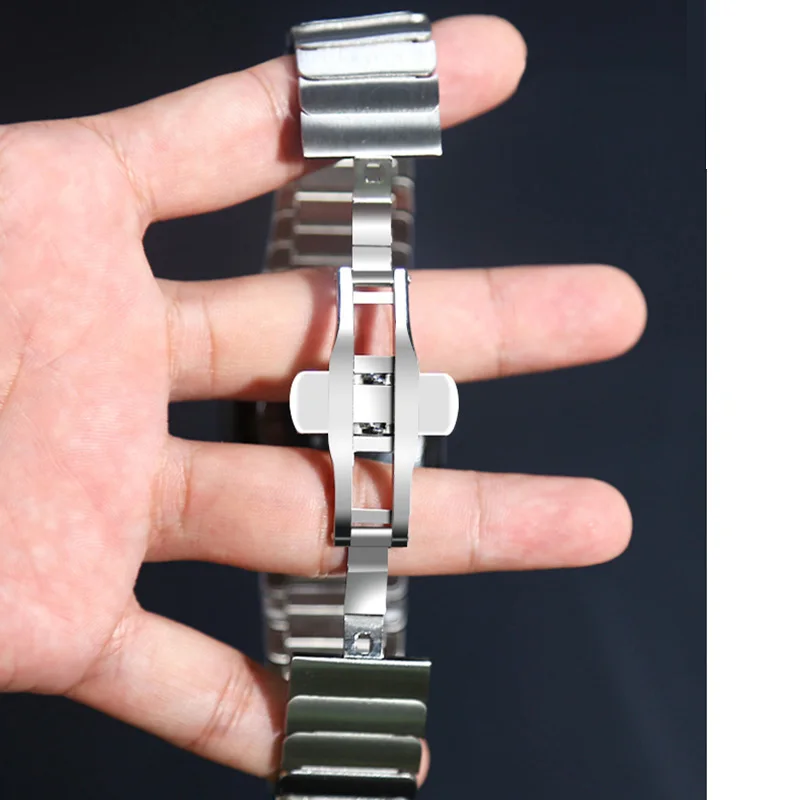 Metal Loop Strap For Apple Watch UItra 8 7 45mm 41mm 49mm Stainless Steel Bracelet For iWatch 6 5 4 3 SE 3 44mm 42mm 40mm Correa