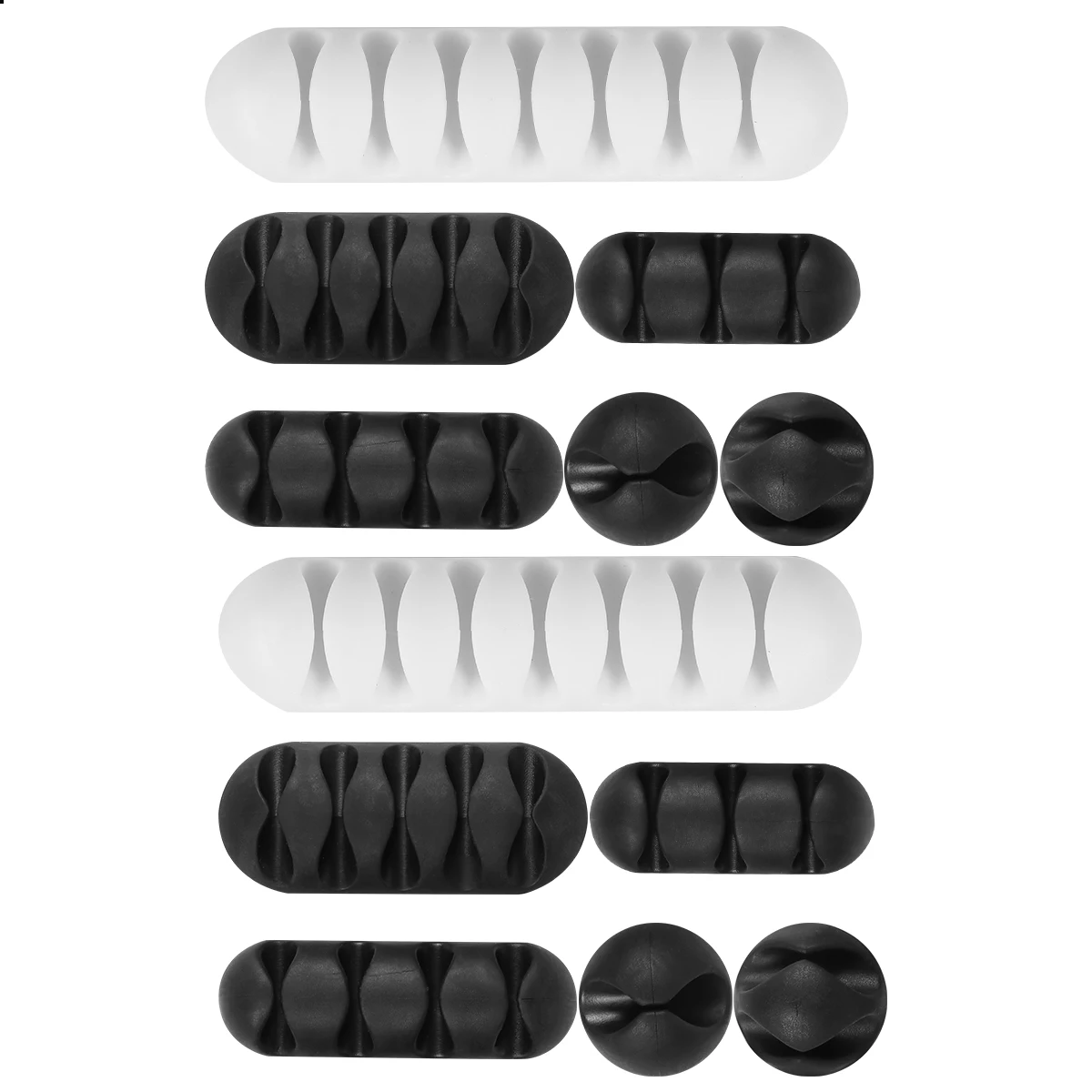 

Cable Management Organizer Cord Wire Clips Office Accessories Holder Car Home Coverscords Desk