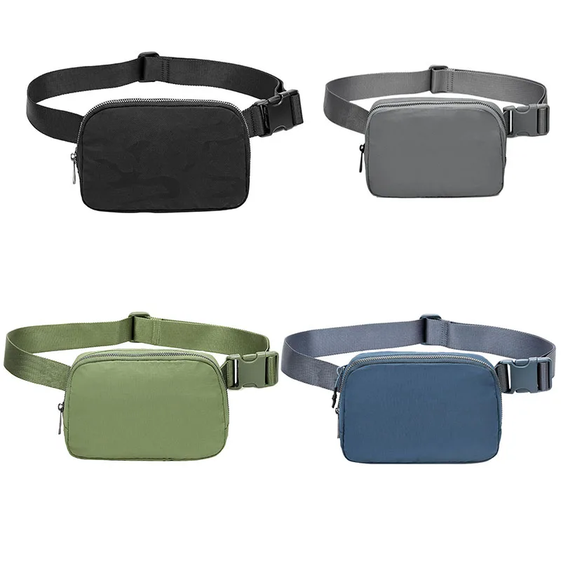 1PC Waist Bag Waterproof Bum Belt Pouch Zipper Fanny Pack Mobile Gadgets Organizer Waistpack for Running Outdoor Sports