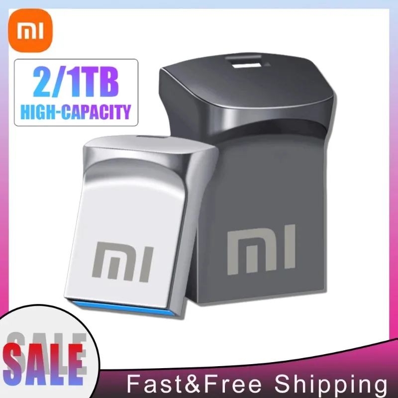 Xiaomi 3.1 USB-накопитель 2 ТБ металлический высокоскоростной флэш-накопитель 512 ГБ 256