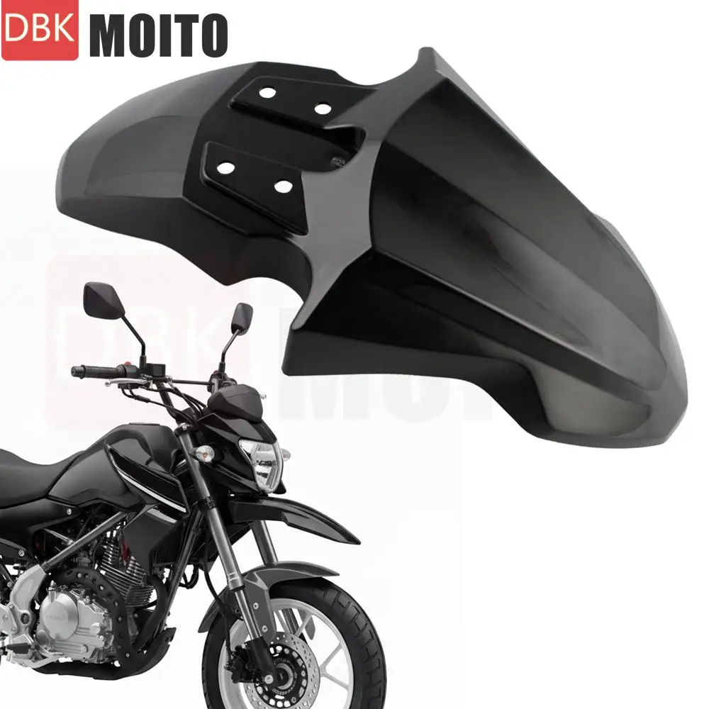 Фото Переднее крыло-брызговик для мотоцикла Kawasaki KSR110 KSR 110 2013-2022, для мотокросса, черное, аксессуар №1