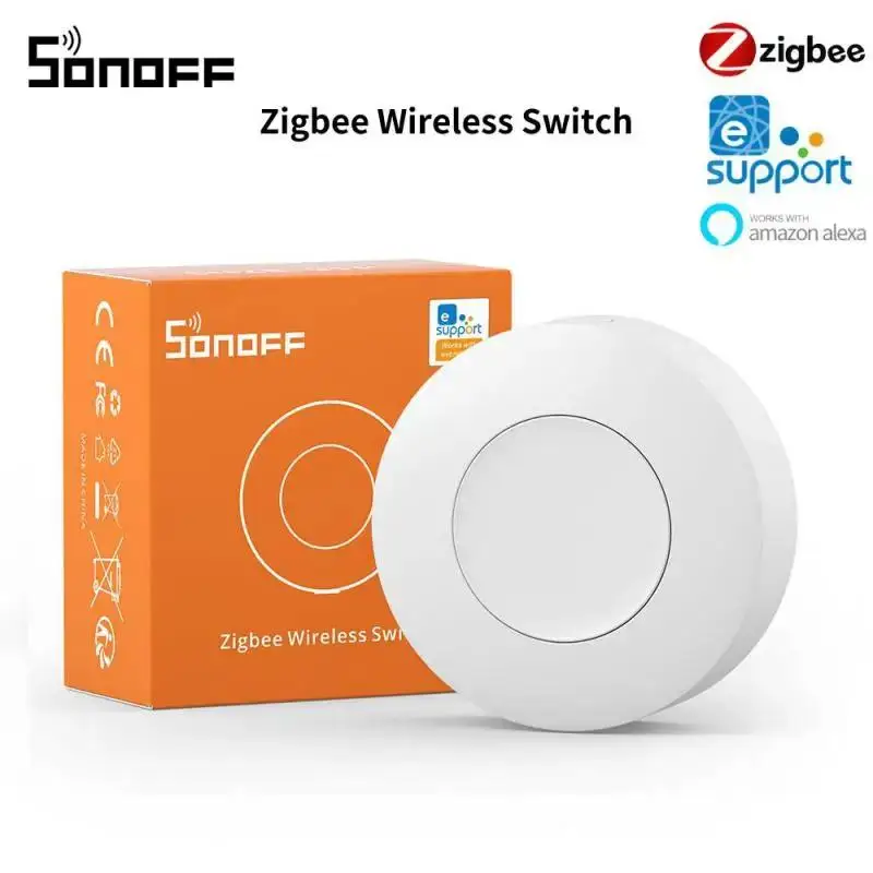 Беспроводная кнопка переключения SONOFF SNZB-01P Zigbee умная сцена автоматическое