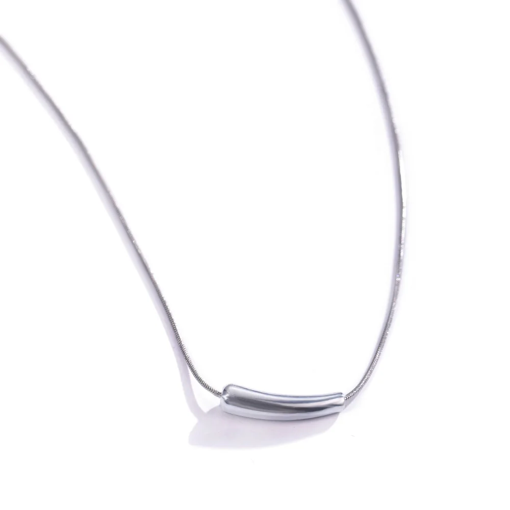 

Coconal Women Men Hip Hop Goth Style Geometric Water Drop Punk Choker Chain Necklace For Fashion Korean Party Gift Jewelry