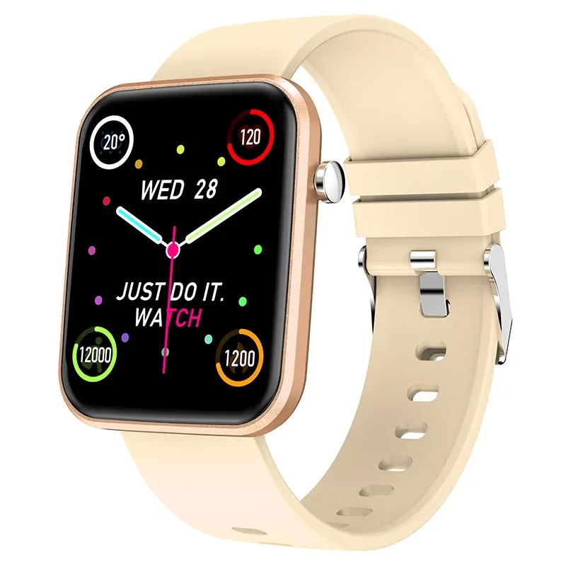 

Smart Watch Women smartwatch Man 1.69 inch full touch color display Sport Fitness Tracker Waterproof Watch Smart For Android ios