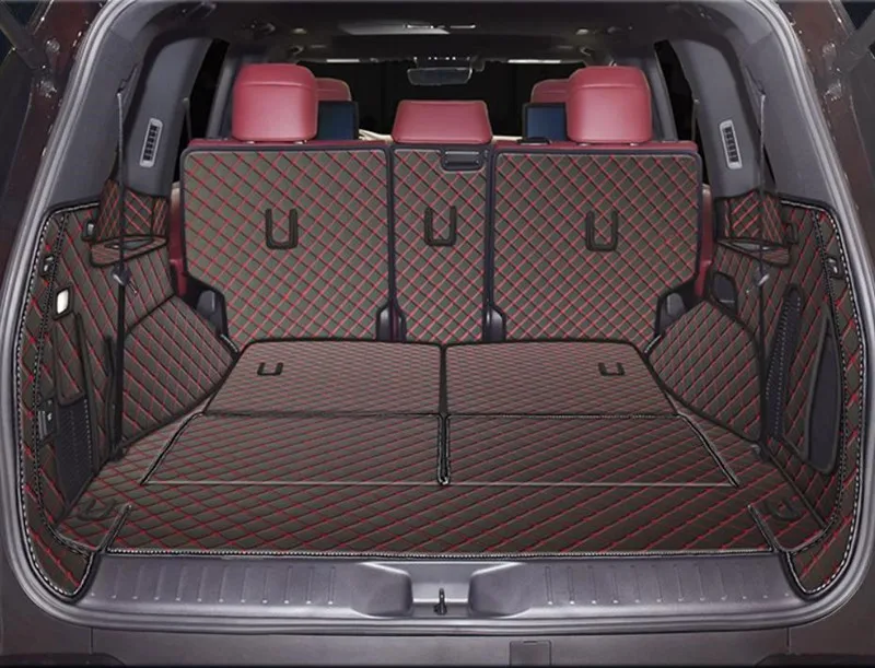 Высшее качество! Специальные коврики для багажника автомобиля Lexus LX 500d 5 мест 7 2024