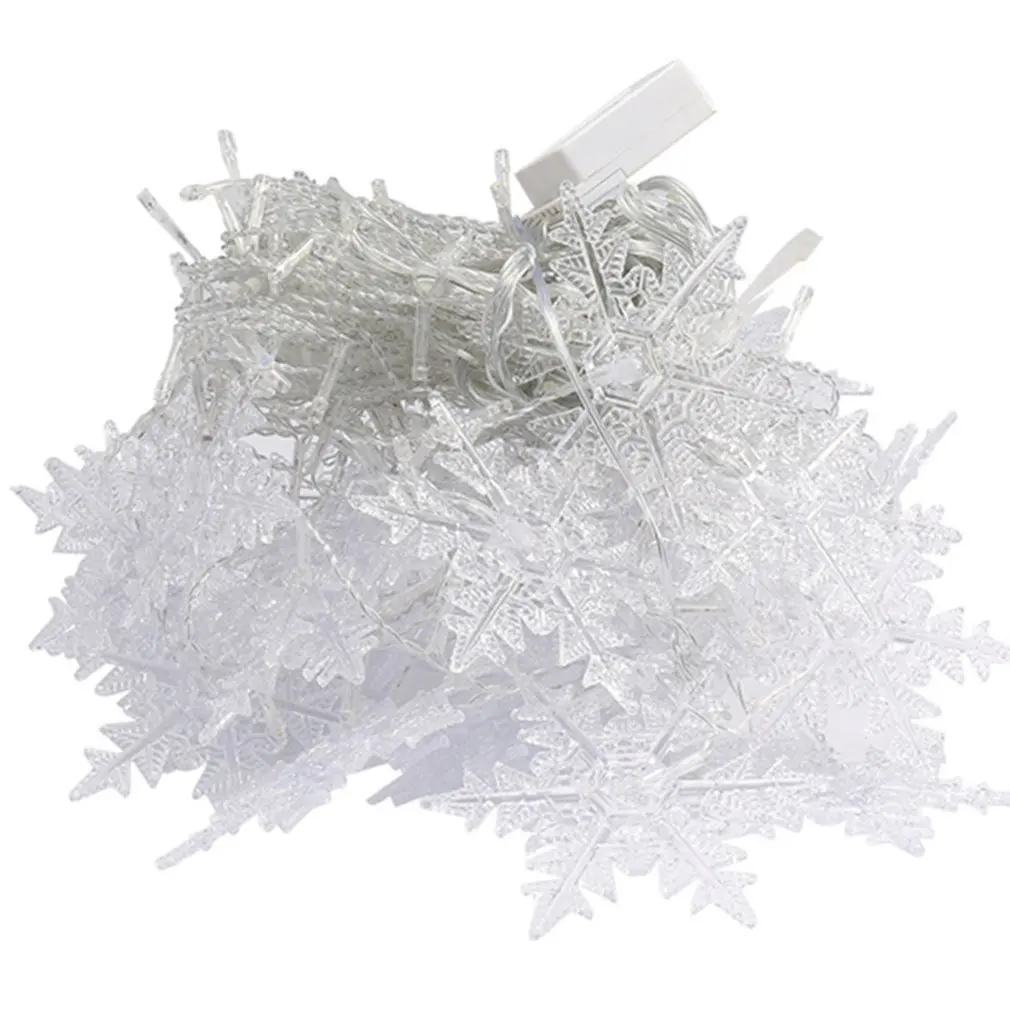 

LED Snowflake Fairy String Curtain Window Light LED Starry Christmas String Lights For Christmas Wedding Party Decor