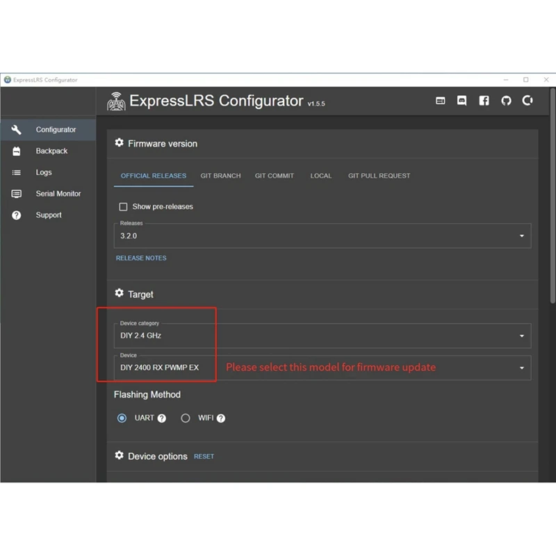 ШИМ 7-канальный приемник CRSF с поддержкой двойной антенны