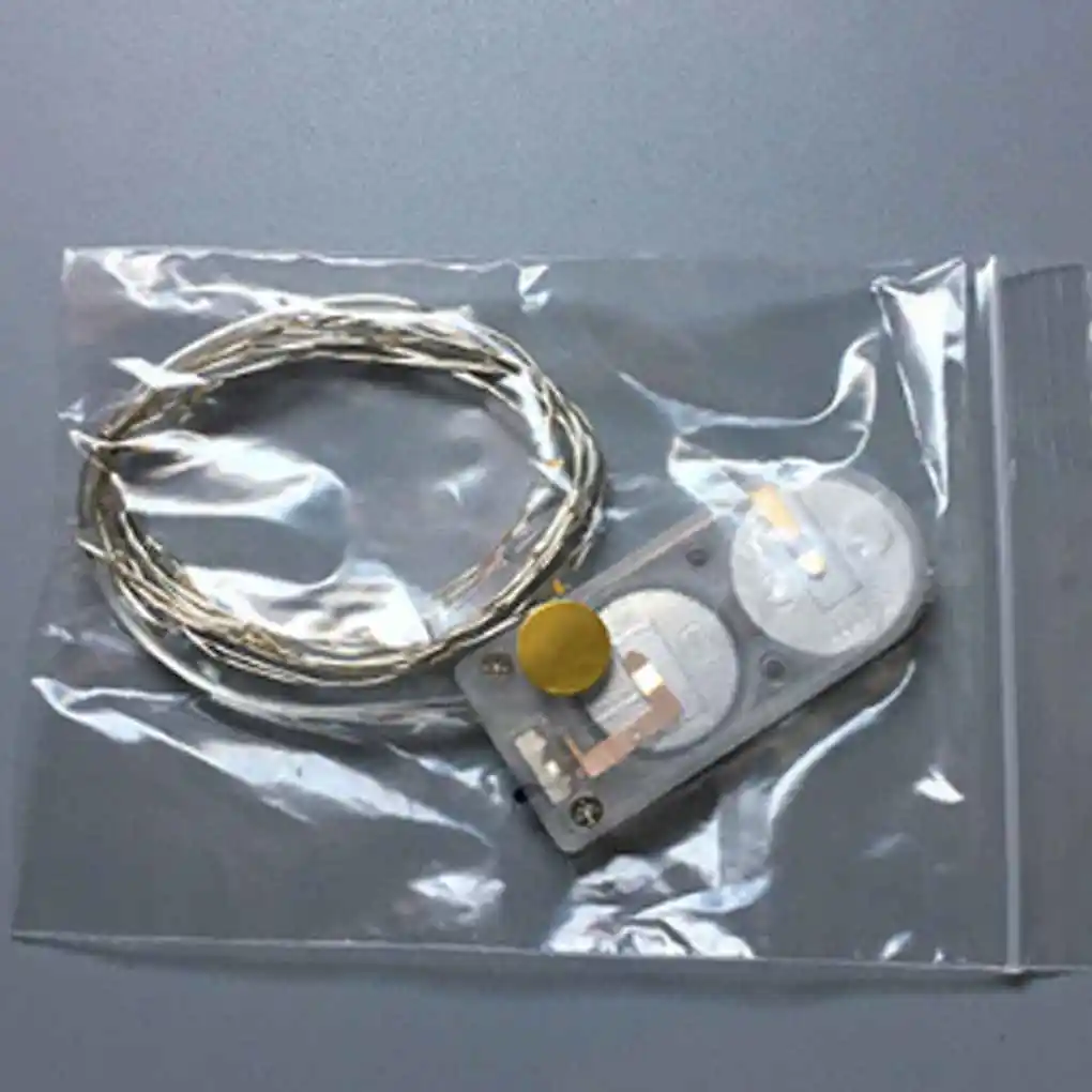 

White 1M 10 LED Battery Power Operated Copper Wire Mini Fairy Light String Decor 1M 10 LED String Light Fairy Light