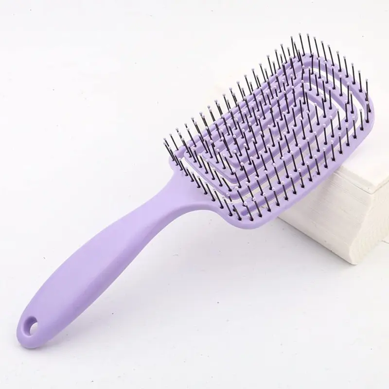 

Hair Brush Dry Hair Brush Detangling for Fine Thick Curly Hair - Curved and Vented Hair Brush for Women Men or Faster Blow