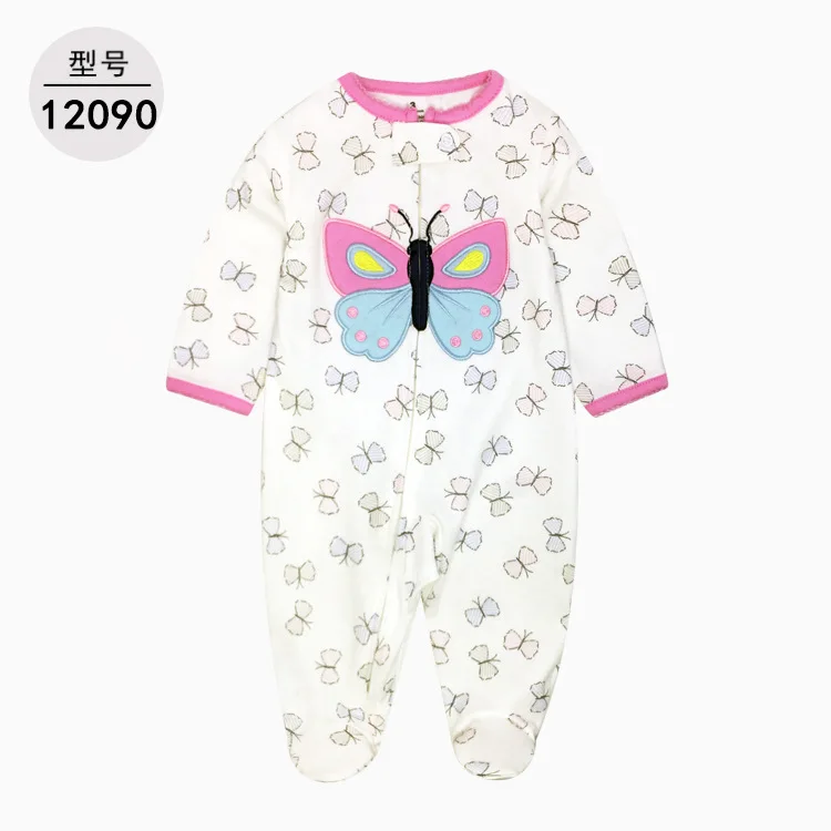 Newborn Baby Girl Rompers Clothing 2022 Spring Cartoon  Baby Clothes One Piece Pajamas Cotton Newborn Jumpsuit images - 6